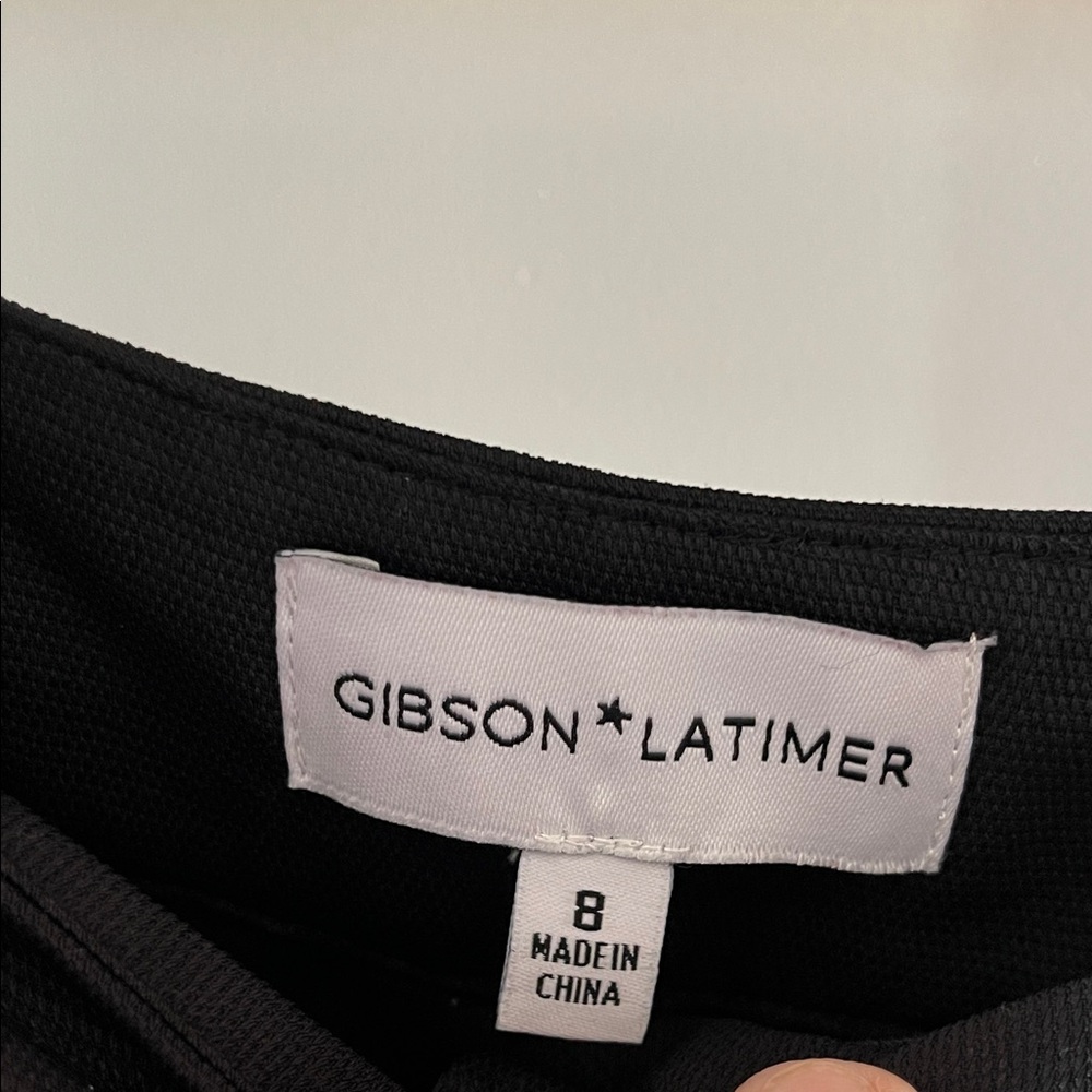 Gibson Latimer Black High-Waist Dress Shorts - Picture 2 of 4